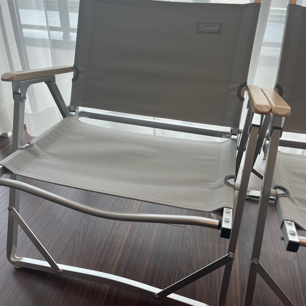コンパクトフォールディングチェア グレー 2脚セット Coleman|PayPay