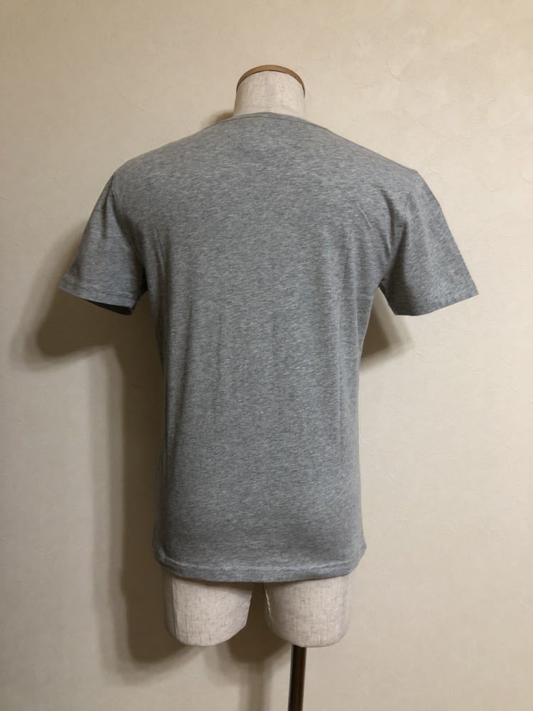 【新品】 Abercrombie & Fitch アバクロンビー&フィッチ ビッグアイコン クルーネック Tシャツ サイズXS 170/84A 半袖 グレー 635745621_画像2