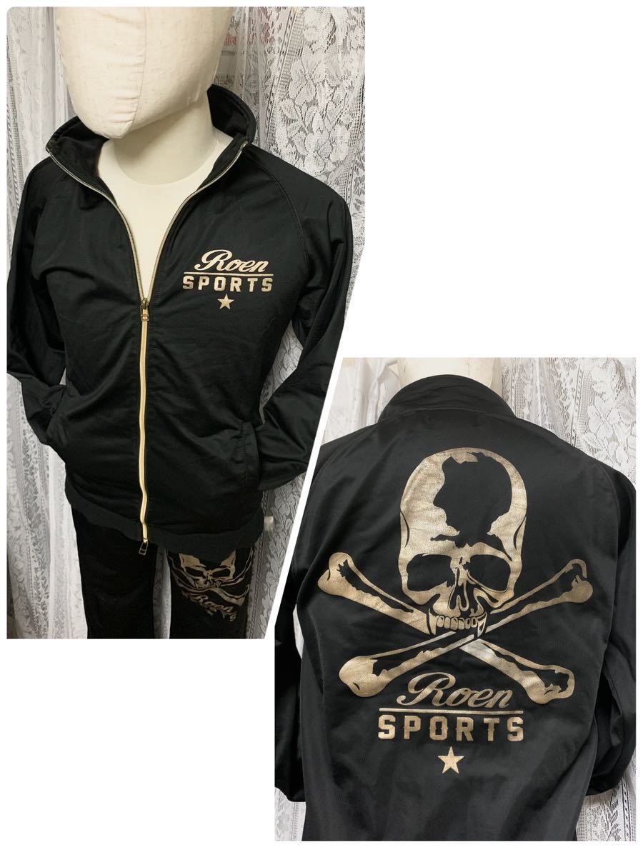 Roen SPORTSロエンスポーツ ジャージ 上下 セットアップ スカル Roen SPORTSロエンスポーツ ジャージ 上下 セットアップ スカル