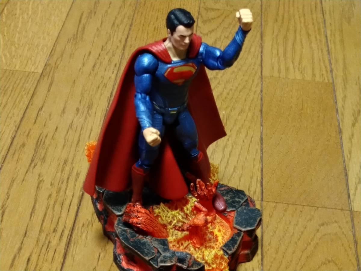 * Superman figure Mattel company ma- bell diamond comics American Comics hero goods *