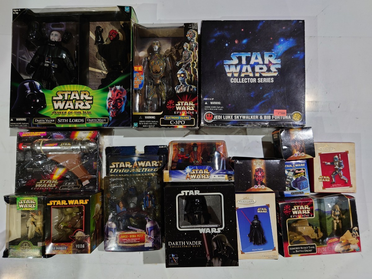 ワンピなど最旬ア! ①《スターウォーズ》C-3PO・ダースベイダー・ヨーダ他 色々フィギュア☆多量 まとめ売り 訳あり含 その他 ワンピなど最旬ア! ①《スターウォーズ》C-3PO・ダースベイダー・ヨーダ他 色々フィギュア☆多量 まとめ売り 訳あり含 その他