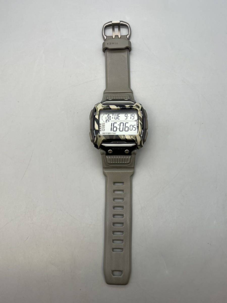 Y09046 * прекрасный товар * TIMEX Timex TW5M18300 кварц Raver камуфляж мужские наручные часы работа товар 