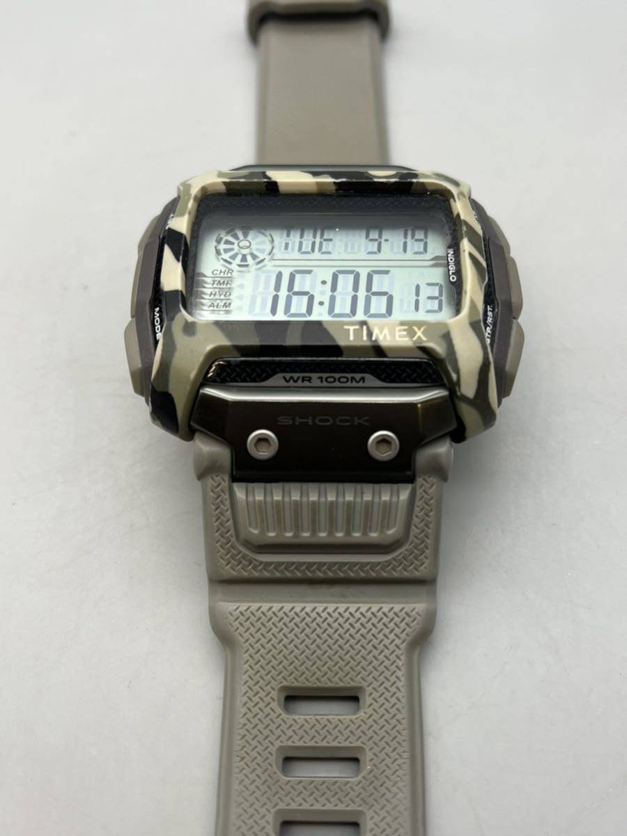 Y09046 * прекрасный товар * TIMEX Timex TW5M18300 кварц Raver камуфляж мужские наручные часы работа товар 