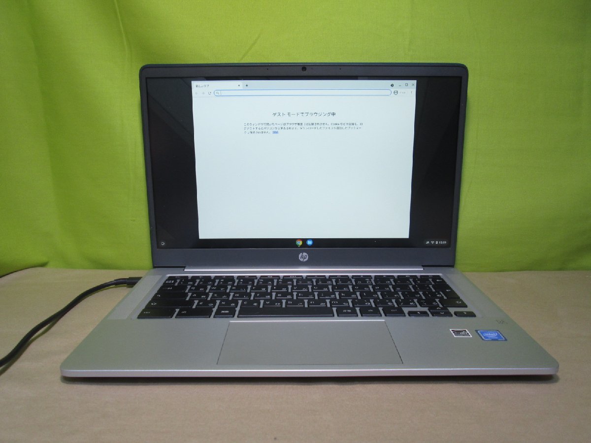 HP Chromebook 14a-na0004TU【Celeron N4000 1.1GHz】　ChromeOS 長期保証 [86679]_画像1