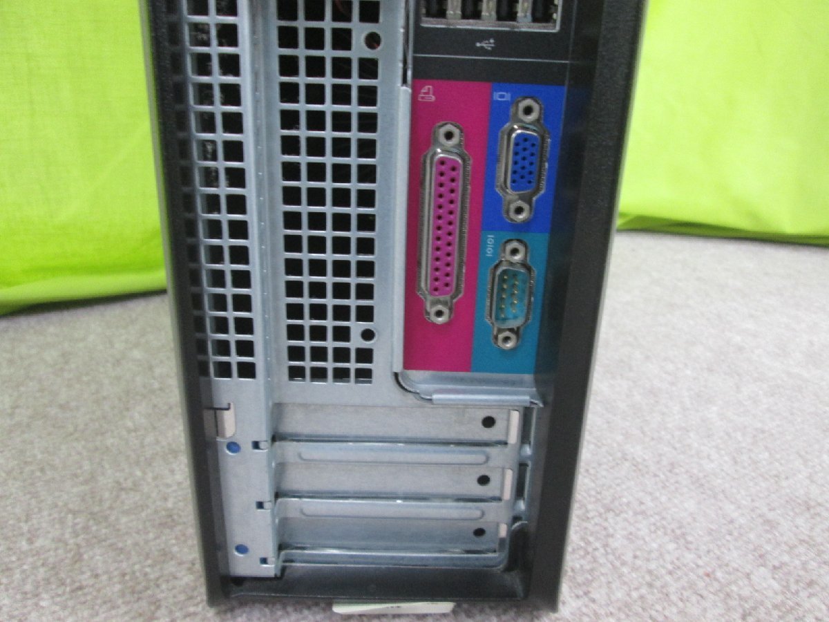 DELL OptiPlex 380【Core 2 Duo】 電源ランプ点灯 ジャンク [86762]_画像5