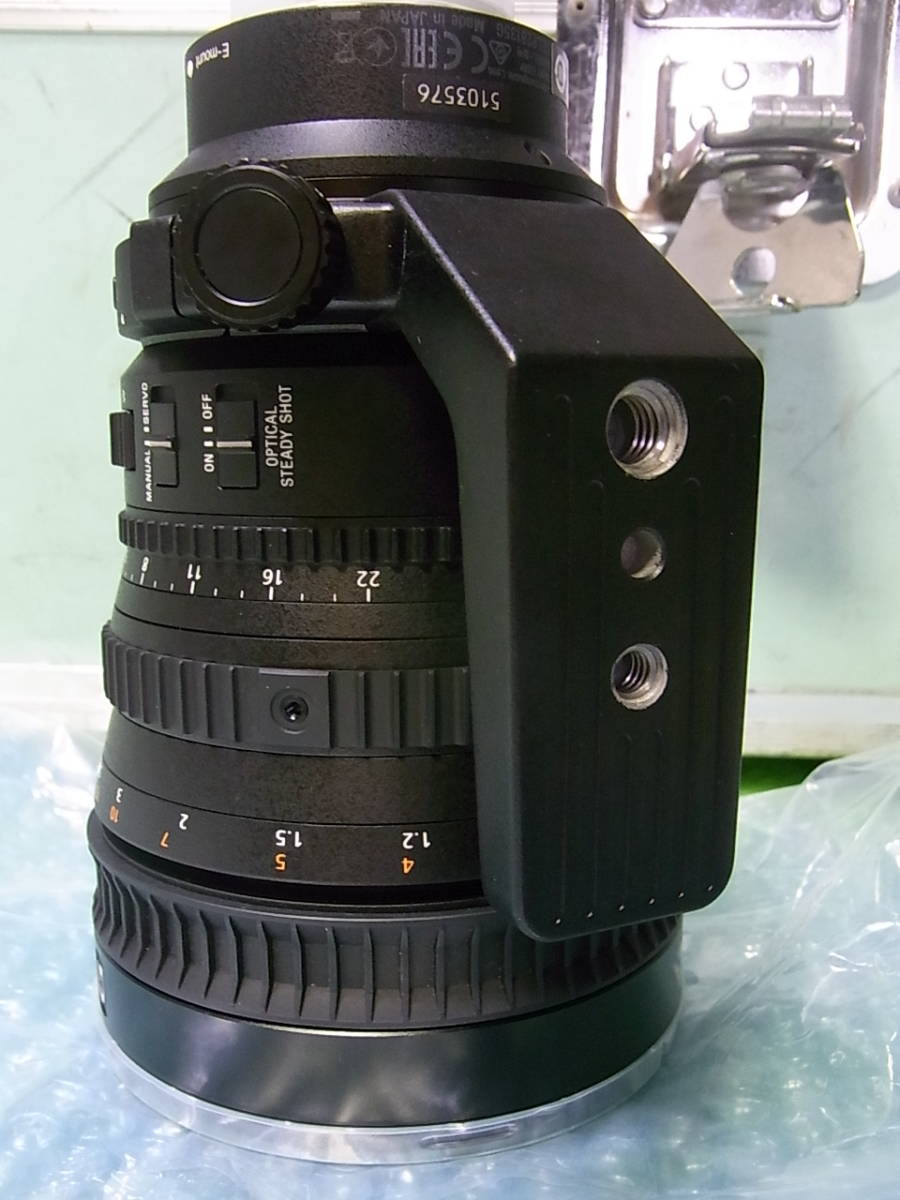  working properly goods SONY digital single-lens camera *α~[E mount ] for lens FE PZ 28-135mm F4 G OSS