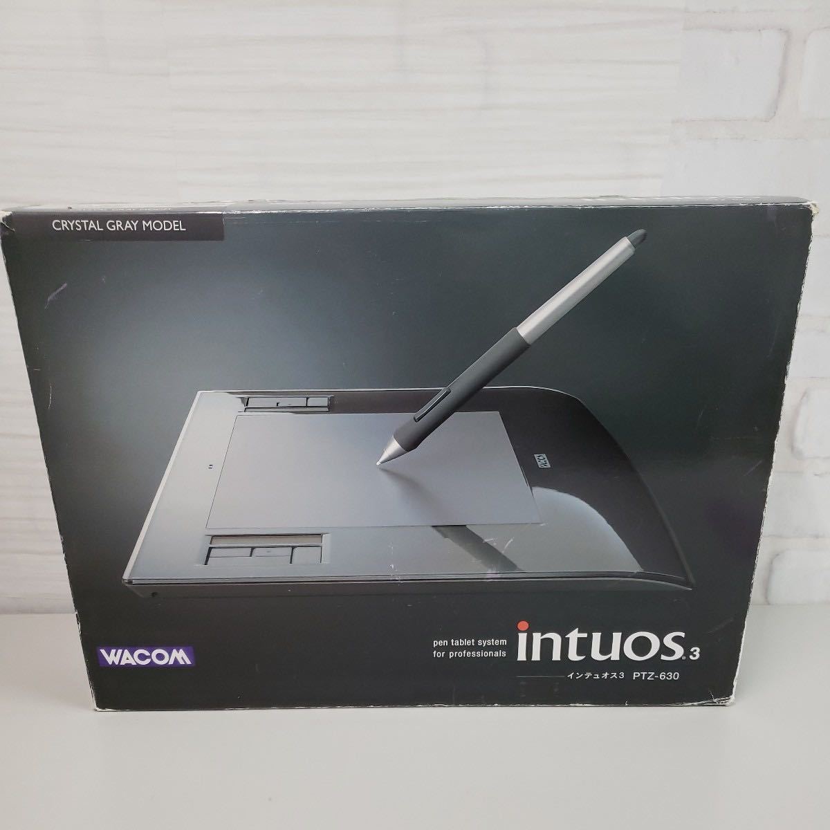 508y0413★WACOM Intuos3 A5サイズ クリスタルグレー PTZ-630/G0の画像1