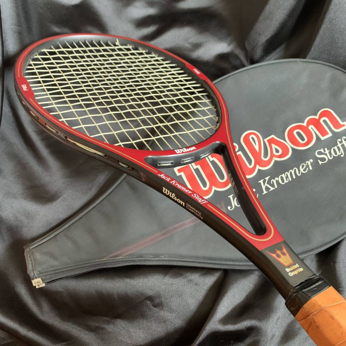 wilson Jack Kramer Staff 【G3/超美品】 ウィルソン ジャッククレーマー スタッフ ジャッククレーマー ジャッククラマー prostaff mid 85_画像2