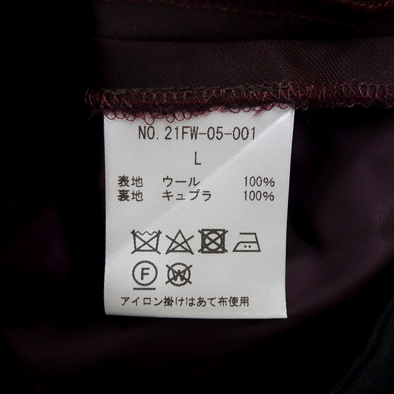 【特別価格】KENICHI 21AW Flare suit trousers フレア トラウザーズ パンツ_画像4