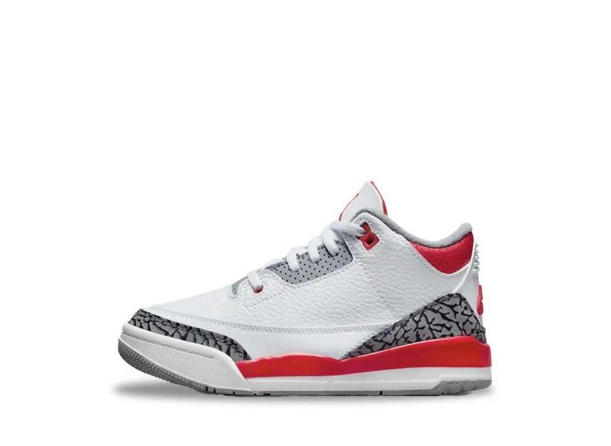Nike PS Air Jordan 3 Retro "Fire Red" 17cm DM0966-160
