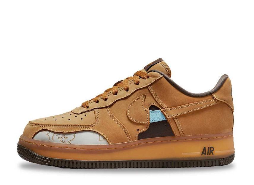 Nike WMNS Air Force 1 Low '07 "Wheat and Dark Mocha" 23cm DQ7580-700