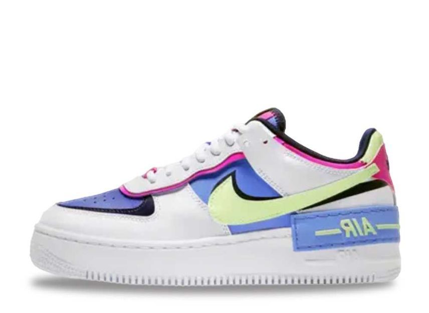 Nike WMNS Air Force 1 Low Shadow "White Sapphire Barely Volt" 23.5cm CJ1641-100