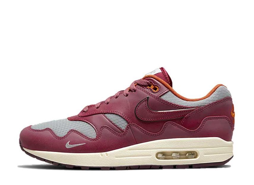 Patta Nike Air Max 1 Night Maroon 28.5cm DO9549-001-