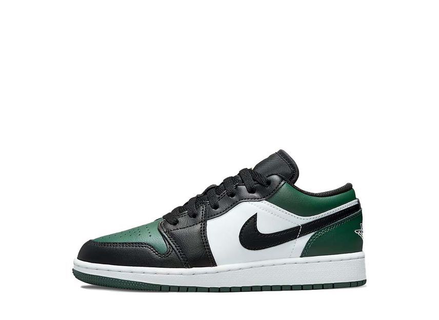 Nike GS Air Jordan 1 Low "Green Toe" 23cm 553560-371