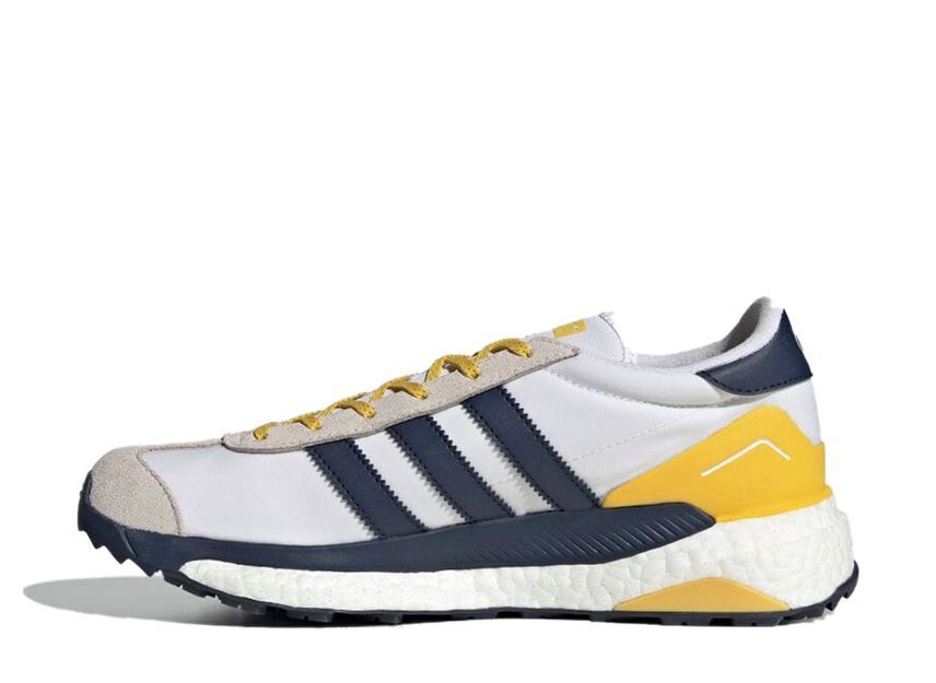 HUMAN MADE ADIDAS CONSORTIUM COUNTRY "HAZY YELLOW/COLLEGE NAVY" 28cm S42972