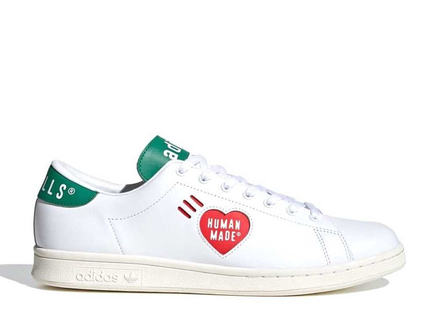 HUMAN MADE × adidas originals Stan Smith "Footwear White/Green" 28cm FY0734