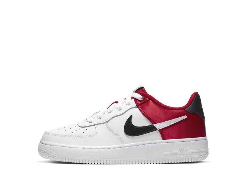 Nike GS Air Force 1 Low LV8 "Red Satin" 24.5cm CK0502-600