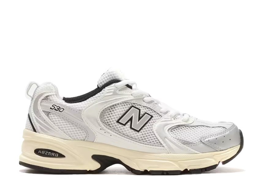 2年保証』 New Balance 530 "White/Silver" 23.5cm MR530TA 24.0cm以下