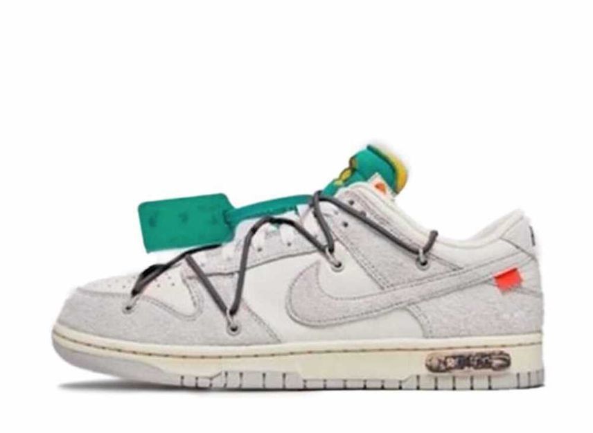 OFF-WHITE NIKE DUNK LOW 1 OF 50 "20" 28.5cm DJ0950-115