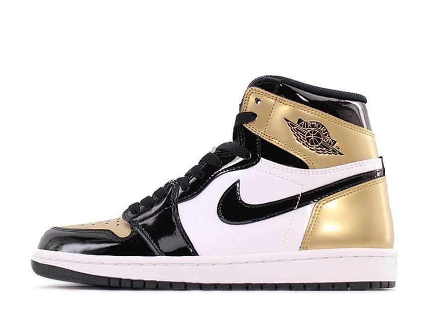 27.5cm Nike Air Jordan 1 RETRO High OG NRG "Gold Toe" 27.5cm 861428-007