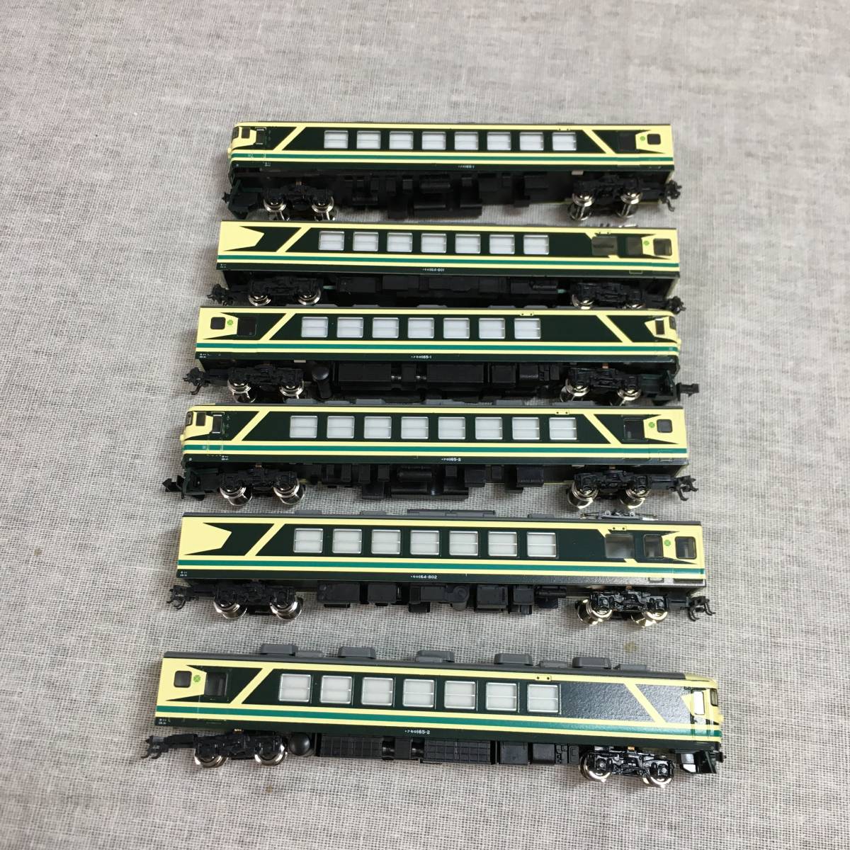 ジャンク品 Nゲージ 車両セット 165系 なのはな (6両) #10-466(Nゲージ
