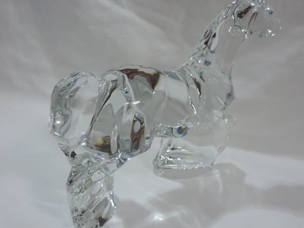 Baccarat/バカラ 馬/ホース クリスタル インテリア 横28cm×高さ25.5cm 716F_画像4