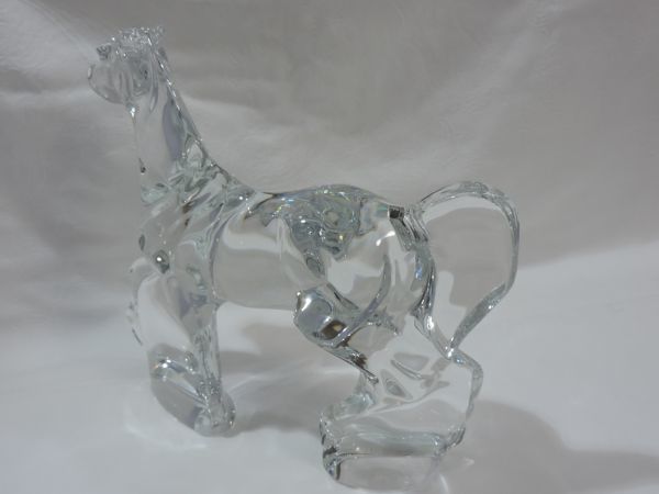 Baccarat/バカラ 馬/ホース クリスタル インテリア 横28cm×高さ25.5cm 716F_画像5