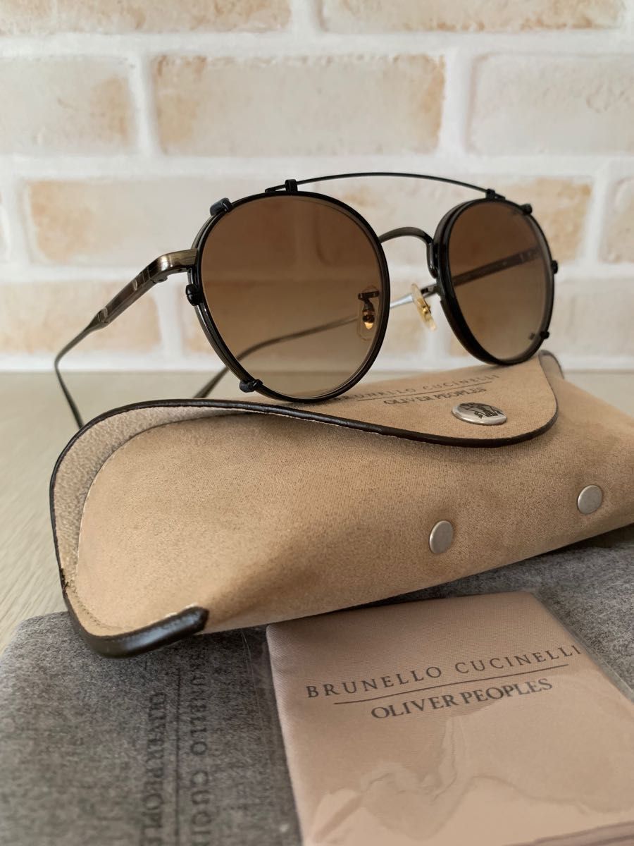 OLIVER PEOPLES × BRUNELLO CUCINELLI オリバーピープルズ OLIVER PEOPLES × BRUNELLO CUCINELLI オリバーピープルズ