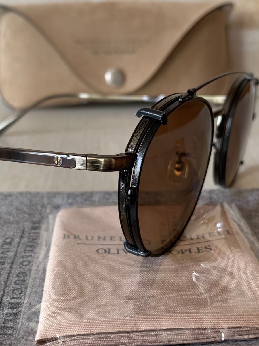 OLIVER PEOPLES × BRUNELLO CUCINELLI オリバーピープルズ OLIVER PEOPLES × BRUNELLO CUCINELLI オリバーピープルズ