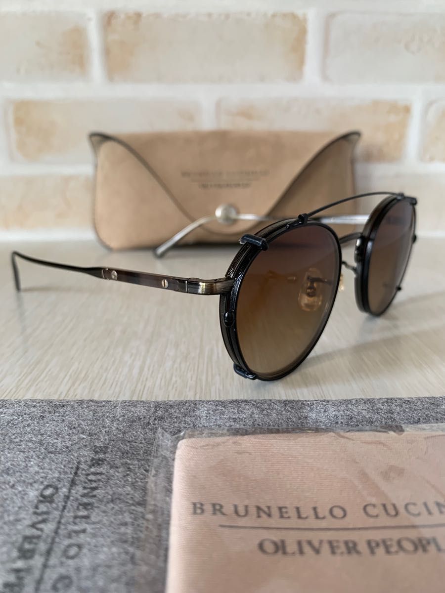 OLIVER PEOPLES × BRUNELLO CUCINELLI オリバーピープルズ OLIVER PEOPLES × BRUNELLO CUCINELLI オリバーピープルズ