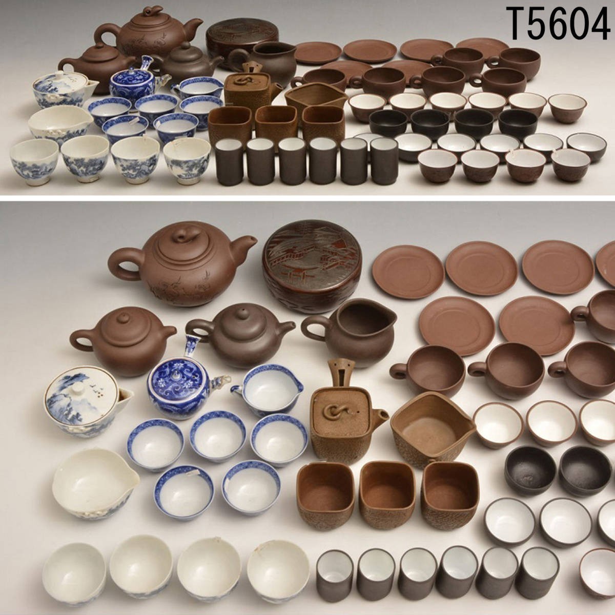 T05604 煎茶道具多々：真作