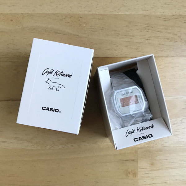 新品 Cafe Kitsune×CASIO カフェ キツネ カシオ A168WECK-7A コラボ