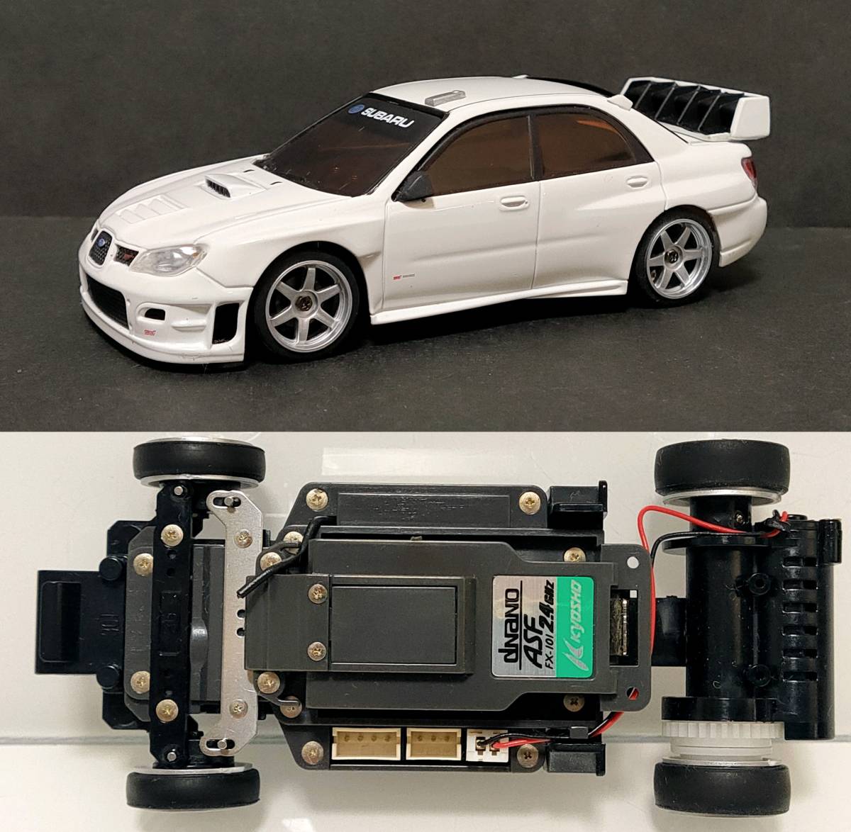 在庫一掃】 RC 京商 1/43 セット シャーシ コンプリート (RM) FX-101