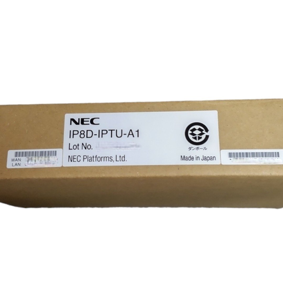 【未使用品】 NEC ネック IP8D-IPTU-A1 4回線 ひかり電話 オフィスユニット 基盤 箱あり J49026RA_画像2