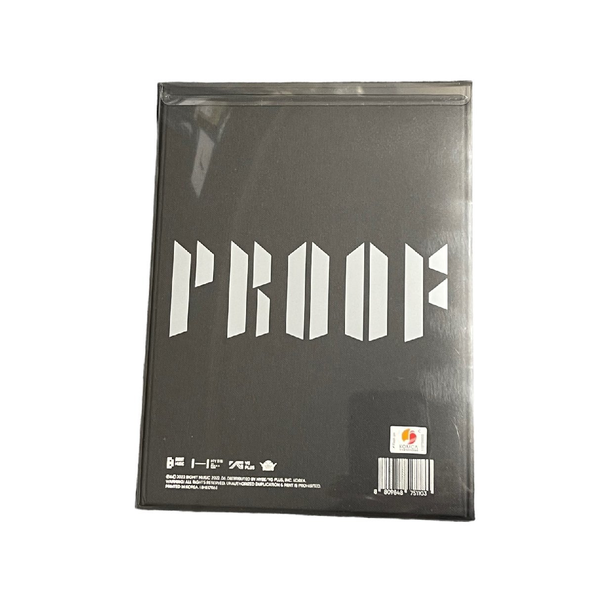 【中古品】 BTS バンタン Proof STANDARD EDITION CD 特典無し 輸入 韓国盤 アルバム トレカ有 ばんたん W49312RZZ_画像10