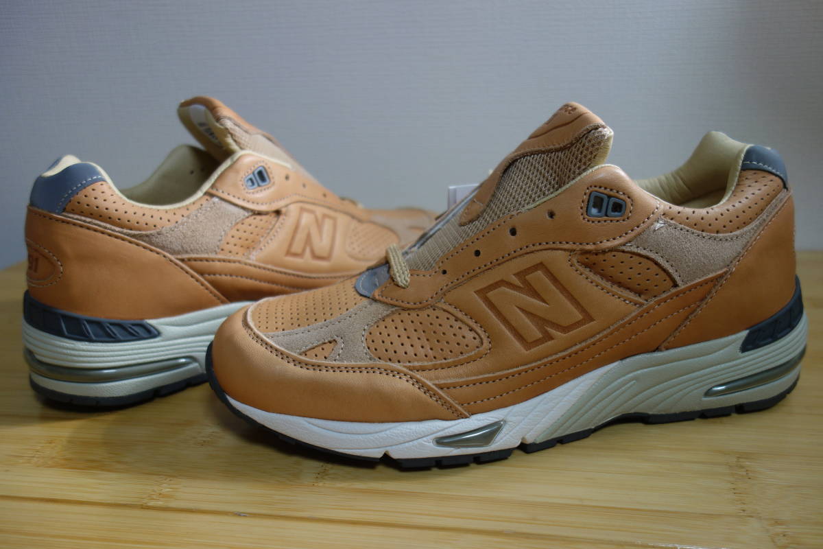 未使用 New Balance M991 VT 27cm UK HORWEEN レザー 576 990 991 992 993 996 997 998 1300 1400 1500 USA v1 v2 v3 v4 v5 v6 限定 完売