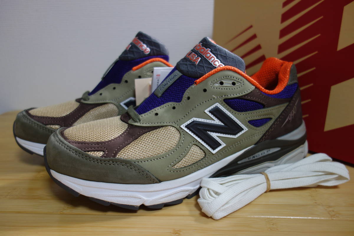 定価3.4万円 未使用 New Balance M990 BT3 27cm USA 576 990 991 992 993 995 996 997 998 1300 1400 1500 UK v1 v2 v3 v4 v5 v6 限定 完売_画像1