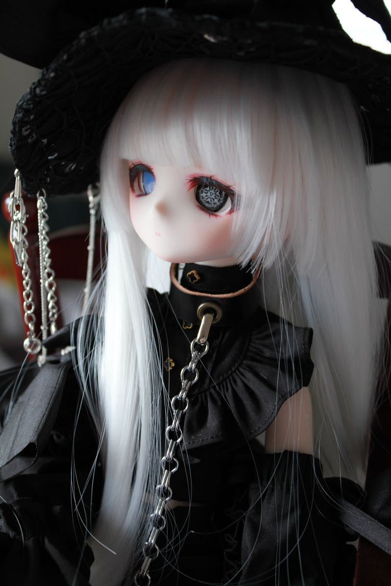 にゃちかんぱにーパテ盛りカスタムヘッド+碁石アイ2組