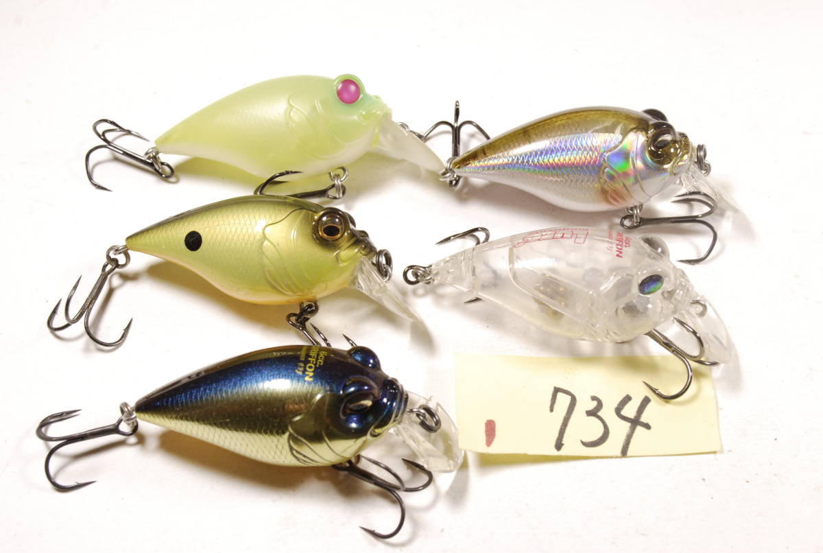 メガバス　MEGABASS　グリフォン　６CC　５個　セット　７３４