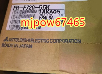 新品☆送料無料 】新品☆MITSUBISHI/ 三菱 インバーター FR-F720-5.5K