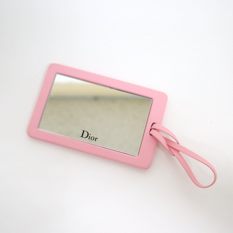 Dior】ディオール コンパクトミラー 長方形 ピンク レディース