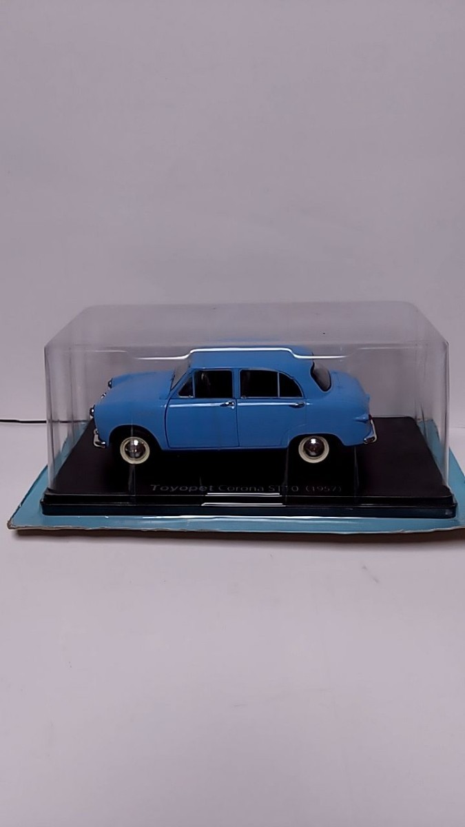 2309-20 アシェット 1/24 国産名車コレクション 「トヨペットコロナＳＴ１０( 1957年式) ミニカー 車 TOYOTA未開封品_画像1