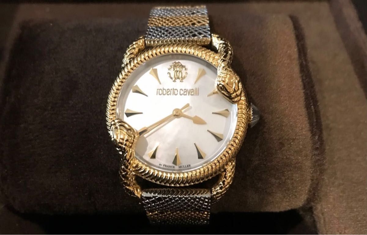 Roberto Cavalli by FRANCK MULLERの腕時計/新品未使用/保証書付き