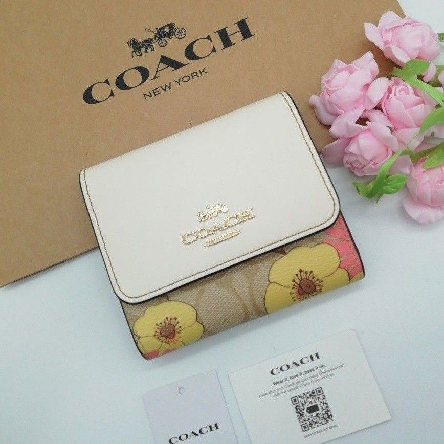 新商品 COACH コーチ 折り財布 正規品 Yahoo!フリマ（旧）-