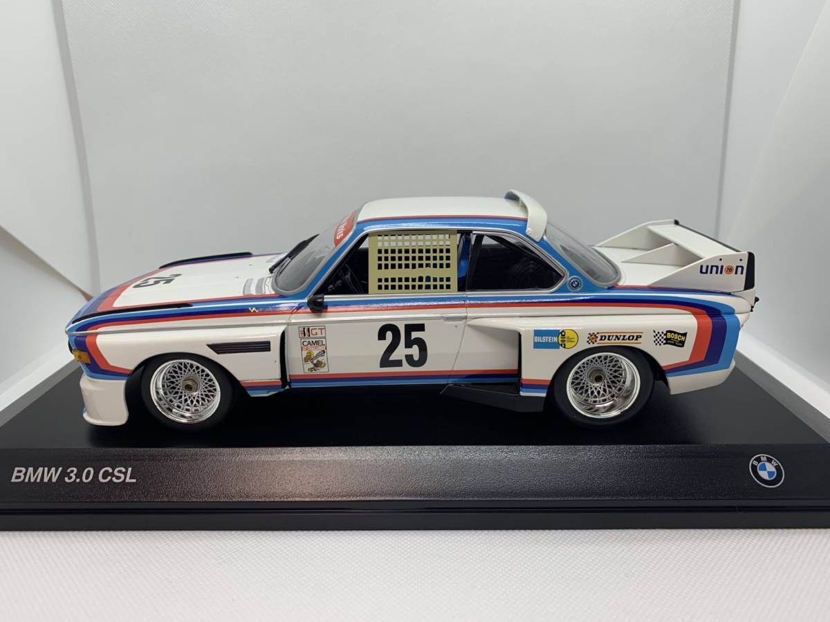 ミニチャンプス 1/18 BMW 3.0 CSL 25# J01-2-007-3_画像2