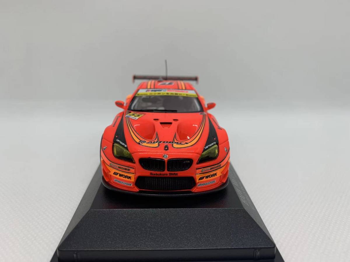 ミニチャンプス 1/43 オートバックスレーシング PMA Minichamps BMW M6 GT3 Team AGURI スーパーGT 2016 #55 J04-03-301-2_画像5