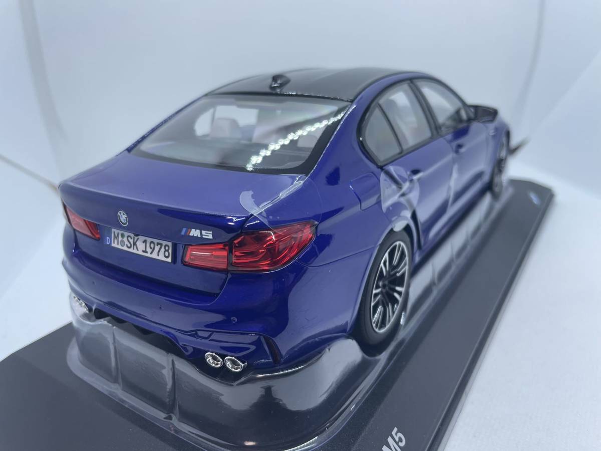 ヤフオク! - BMW特注 1/18 BMW M5 2018 ブルー J0...