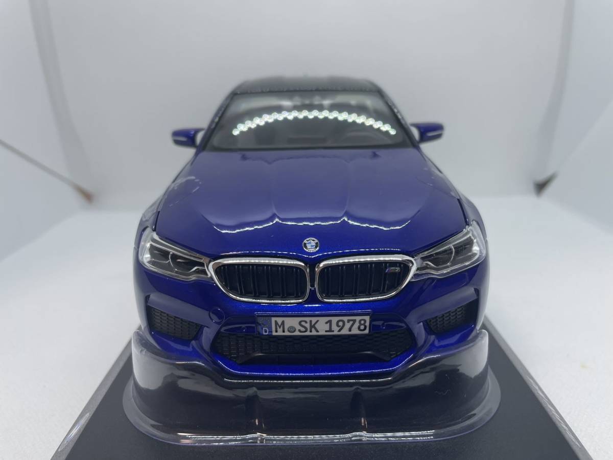 ヤフオク! - BMW特注 1/18 BMW M5 2018 ブルー J0...