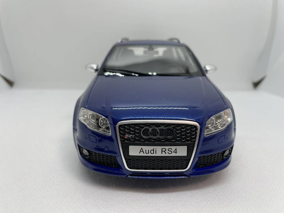 OTTO 1/18 アウディ Audi RS4 B7 Blue J05-05-004_画像5