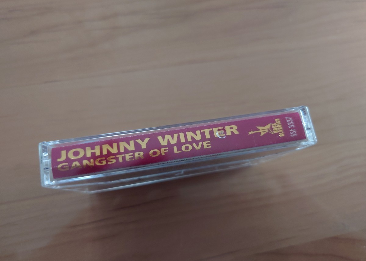 * Johnny * winter Johnny Winter* Gangster Of Love* cassette tape * secondhand goods 